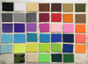 Neoprene color samples chart item no 100c all colors