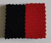 Neoprene fleece loops black/red 4mm