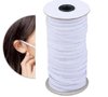 Rubber band white 6mm width 5 Meter